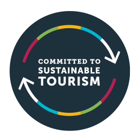 Commited to Sustainale Tourism badge